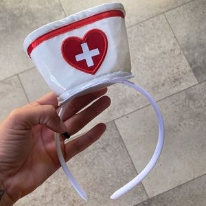 🐰Nurse hat head band🎃